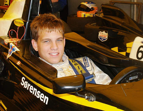 Marco L. Sørensen faldt godt til rette med sine nye motorsports-udfordringer.